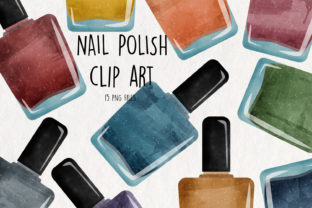 Watercolor Nail Polish and Crafts